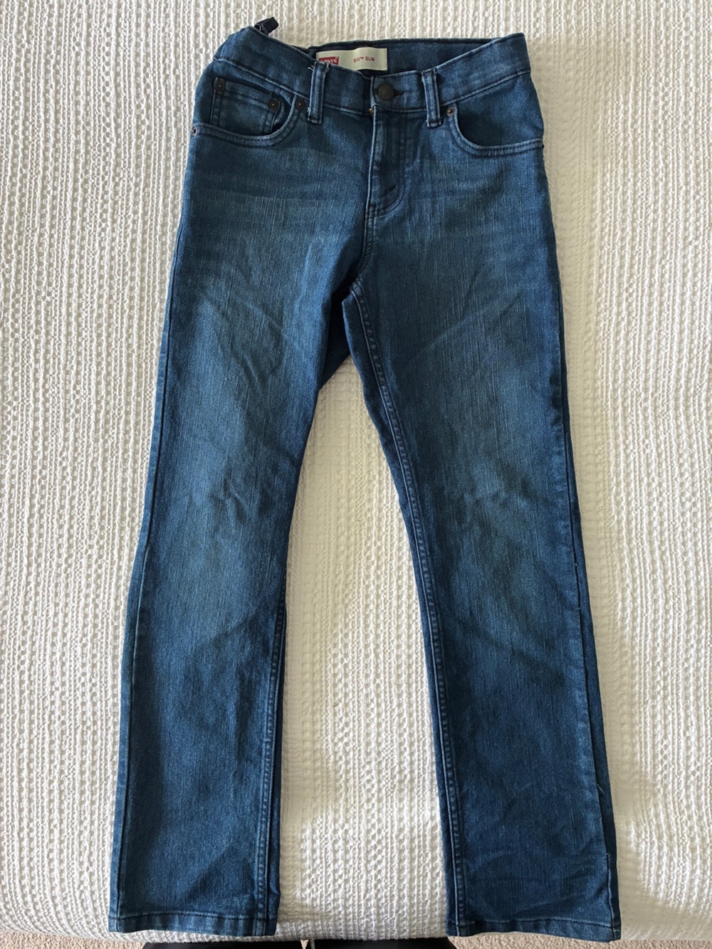 Boys’ Levi’s Dark Blue Jeans - slim fit